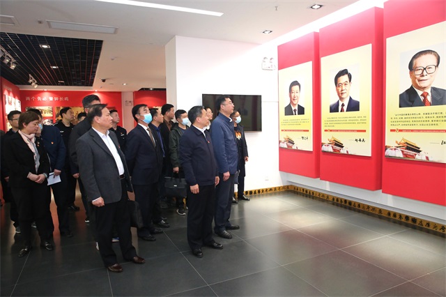 大通区“四大班子”开展党史学习教育等系列活动暨区委理论学习中心组学习