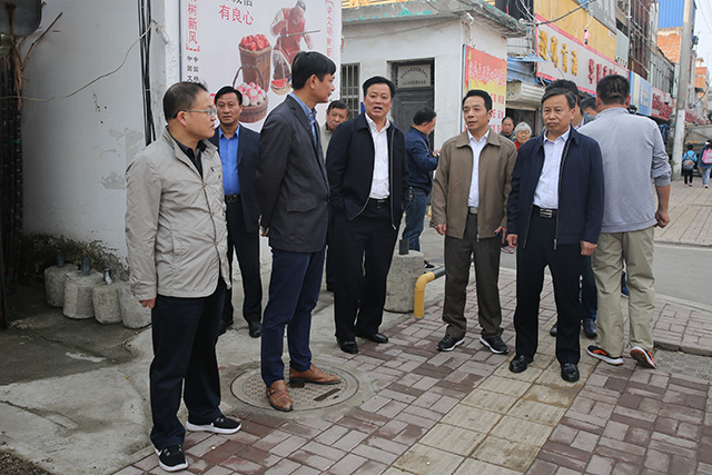 市委常委张祖保率队赴大通区孔店乡督察文明创建工作